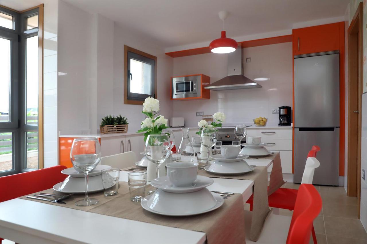 קמבדוס Chalet Vacacional Salnes Sur Con Piscina מראה חיצוני תמונה